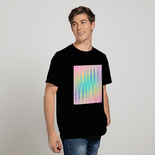 Pastel Rainbow Reciprocal Gradient T Shirts