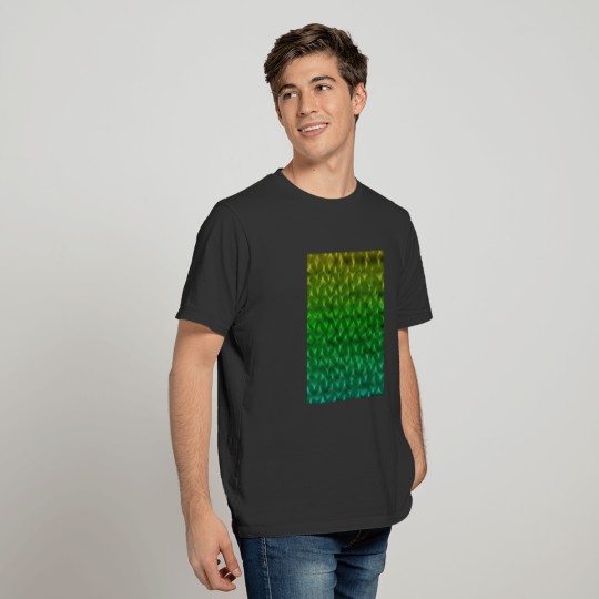 Green Glow Abstract T-shirt