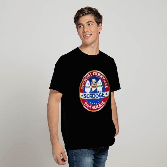 Christmas Scrooge Bah Humbug T Shirts