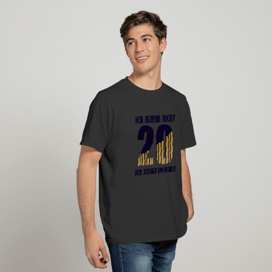 20 Years Birthday Saying Women Men Gift Idea T-shirt