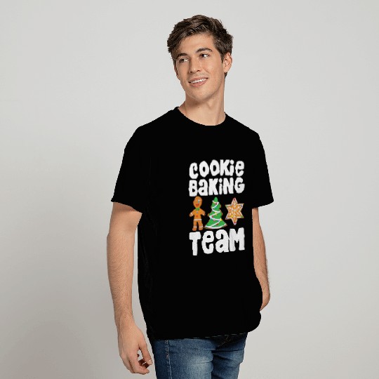 Cookie Baking Team Christmas Gingerbread Family Te T Shirts