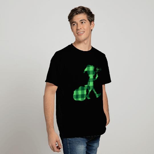 Green Black Buffalo Plaid Flannel Christmas elf Ts T Shirts