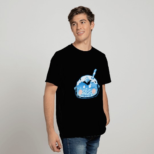 Genshin Impact Cute Slime Cyro Boba T Shirts