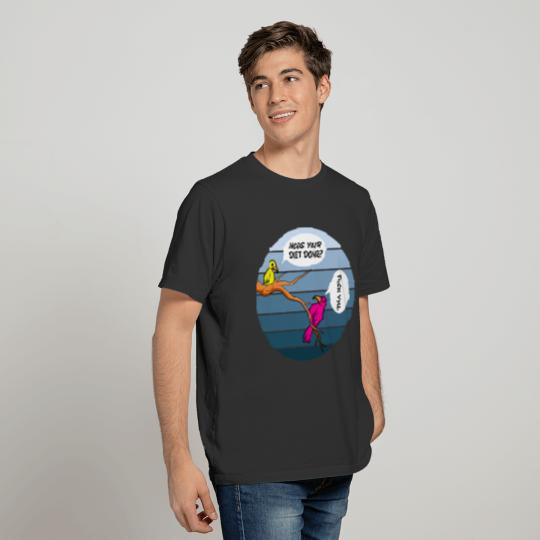 How's Diet Bird Funny and Obese Gift T-shirt
