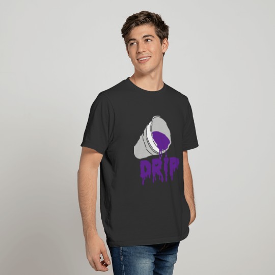 Codeine Dream Drip Purple Hip Hop Rap Social Media T-shirt