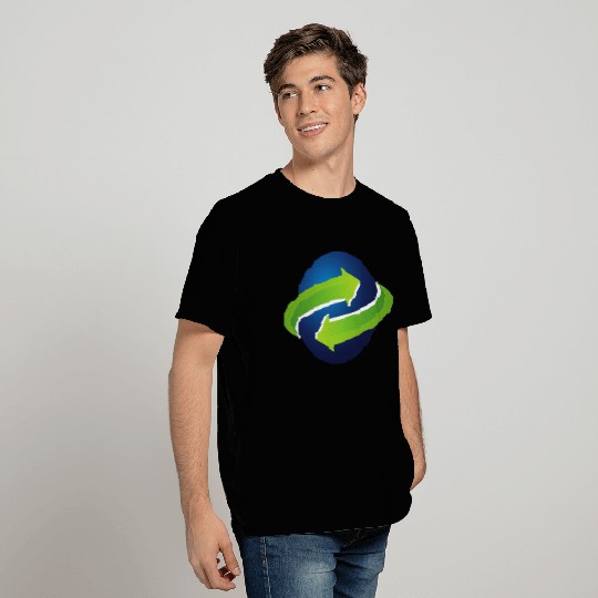 Modern circular Arrow T Shirts Design