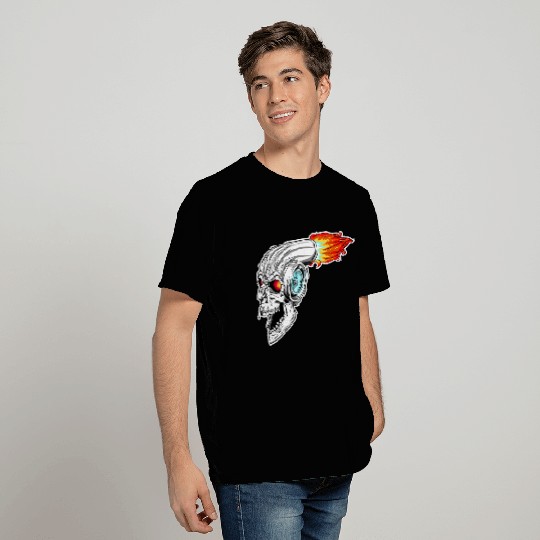 Hell Turbo Power Devil Skull Turbocharger Flames T Shirts