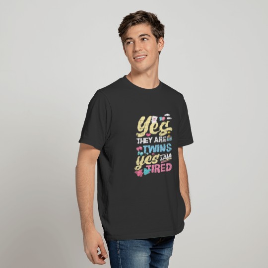 Twins Tired Parents T-shirt
