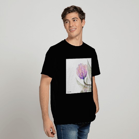 Tulip | Floral Poster T Shirts