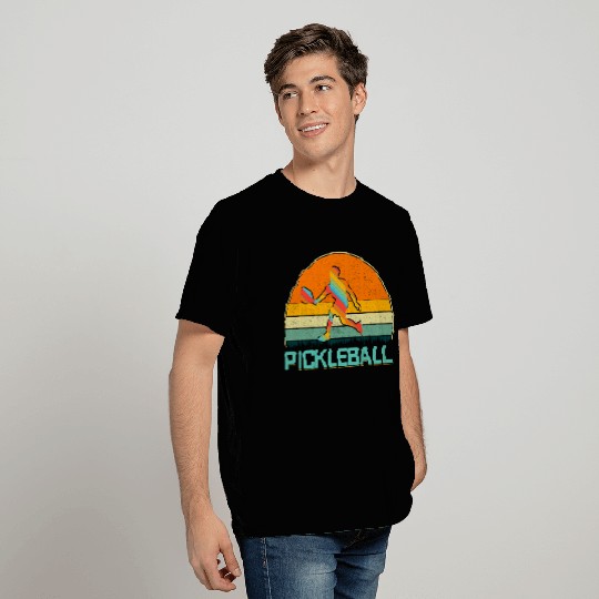 Pickleball Vintage Retro T Shirts