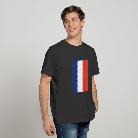 The Parisians Customizable France flag T-shirt