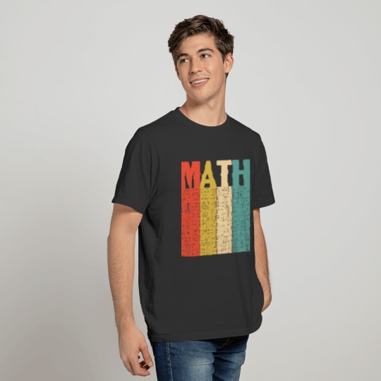 Math Retro Vintage T Shirts