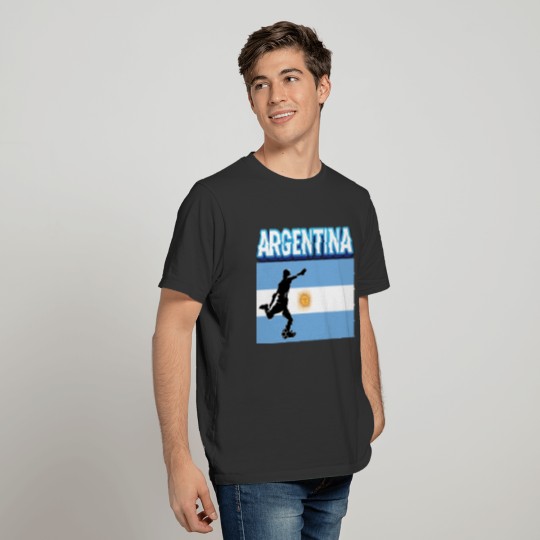 Fan Argentina National Team World Football Soccer T-shirt