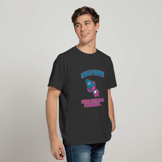 Fan Of Space Both Outer And For Myself Spaceman Pl T-shirt