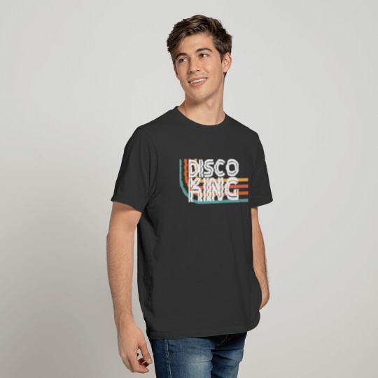 Disco King 80s aesthetic gifts and 80's shirts T-shirt