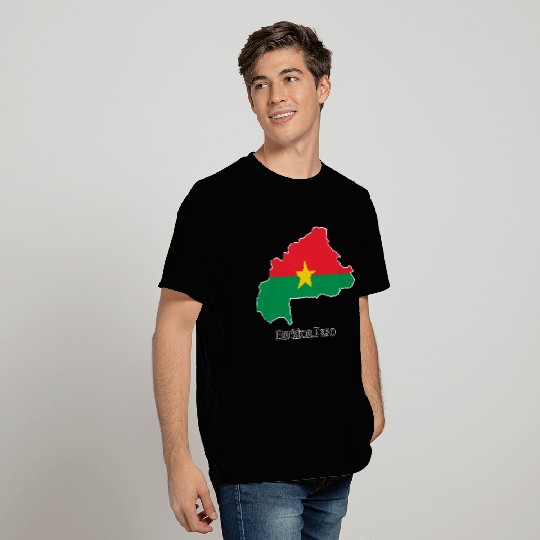 Flags and countries Burkina Faso T Shirts