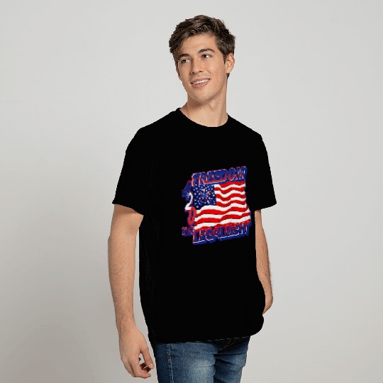 The 420 Club Freedom Flag T Shirts