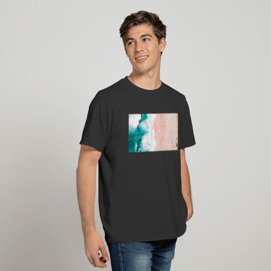 the beach abstract painting T Shirts