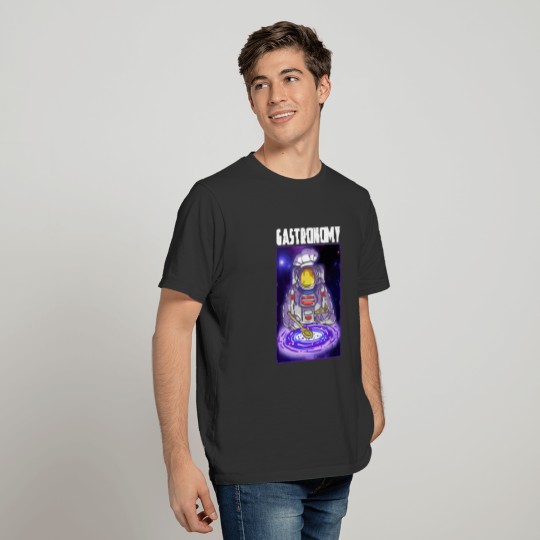 Gastronomy Astronaut Galaxy T-shirt