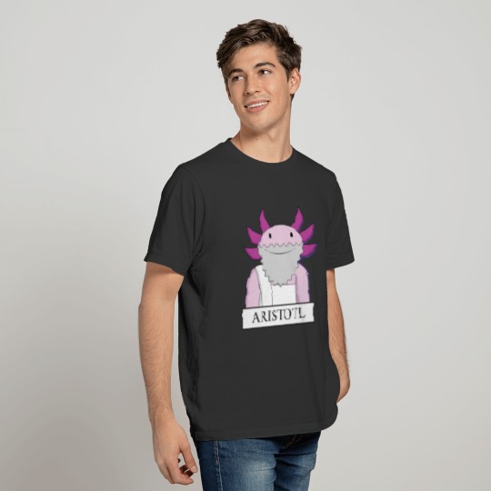 Aristotle axolotl (Aristotl) T-shirt