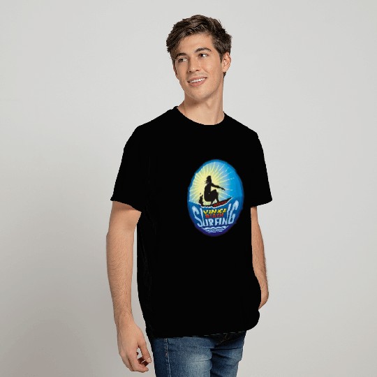 Venice Beach Ca Surfing Essential T Shirts