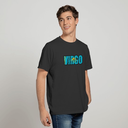 Virgo Kazakhstani Horoscope Heritage DNA Flag T-shirt