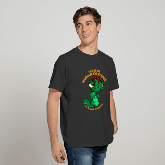 This is My Human Costume I m Really a Chameleon T-shirt
