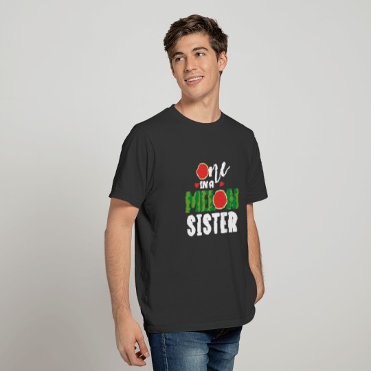 Sister Watermelon Funny Summer Fruit Birthday Part T Shirts