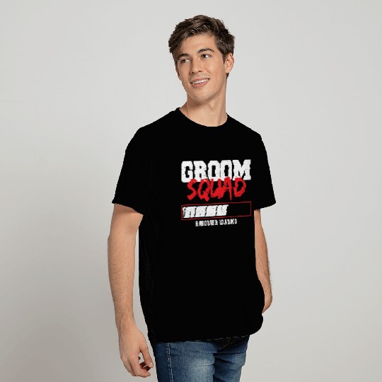 Groom Squad Hangover Loading - Marriage T Shirts