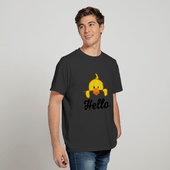 Peeking duck T-shirt