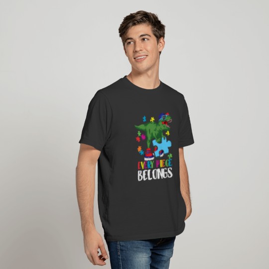 Every Piece Belongs Autism Awareness T-shirt