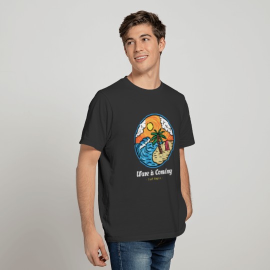 Beach Wave Colorful T-shirt