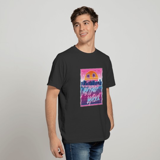 Synthwave Retro Miami 80s Streetwear T-shirt