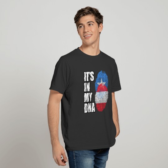 Somali And Austrian Vintage Heritage DNA Flag T-shirt