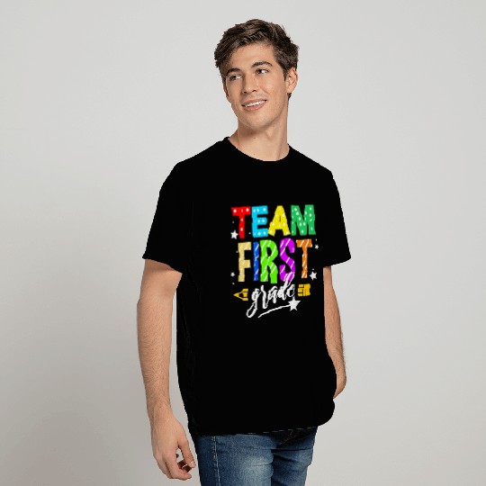 Team First Grade For Elementary Teacher T Shirts