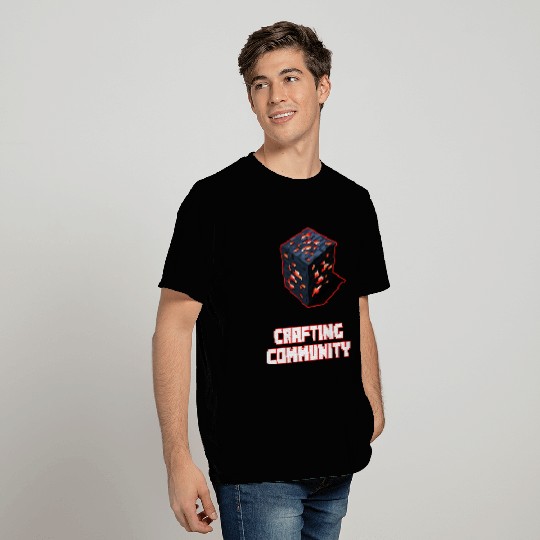 Crafting Community white & red T Shirts