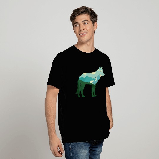 Mountain Wolf T Shirts