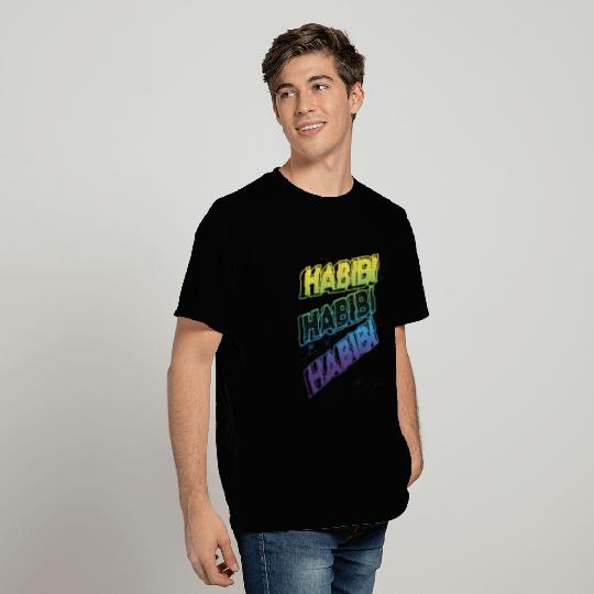 3D Text Effect - Habibi T Shirts