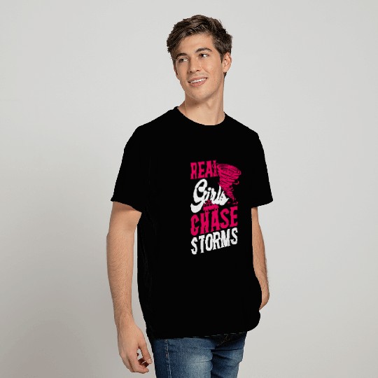 Storm Chaser Hurricane Meteorology T Shirts