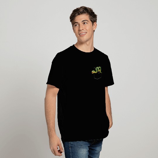 Snake Serpent Pocket T Shirts