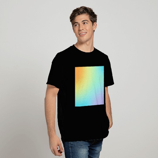 Unique Pastel Rainbow Gradient T Shirts