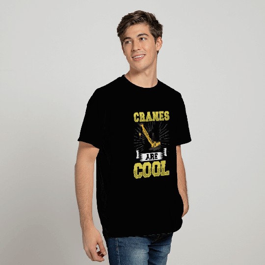 Crane Operator Construction Worker Tower Training T Shirts