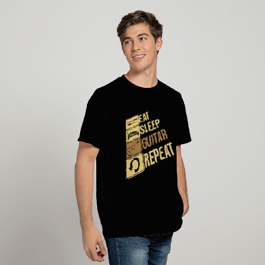 Guitarist Eat Sleep Repeat T Shirts