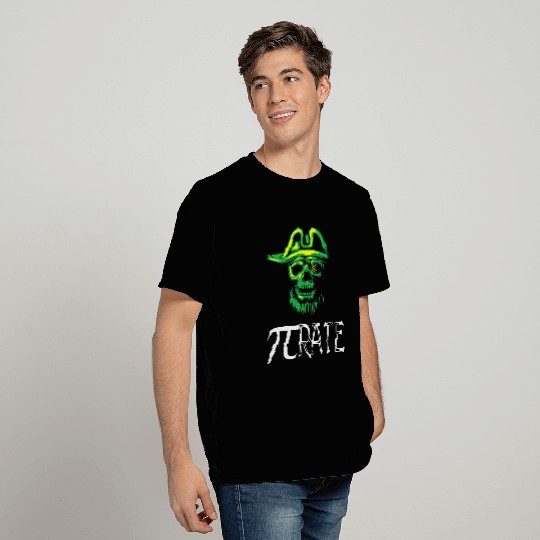 Pi Day 3 14 PIrate Pi Rate Skull Pie Math Geeks T Shirts