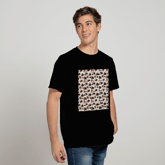Leopard Animal Print Pattern T Shirts