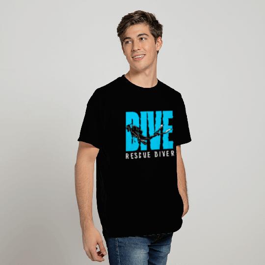 Scuba Diving Dive Rescue Diver T Shirts