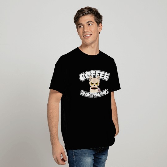 Coffee Right Meow T Shirts