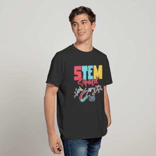 STEM Squad Science Geek for Student Teachers T Shirts