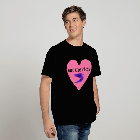 Eat The Rich Violet Worm T Shirts