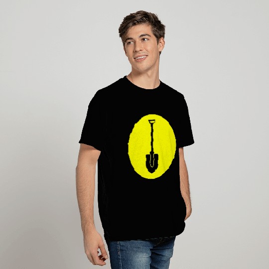 Shovel icon circle T Shirts